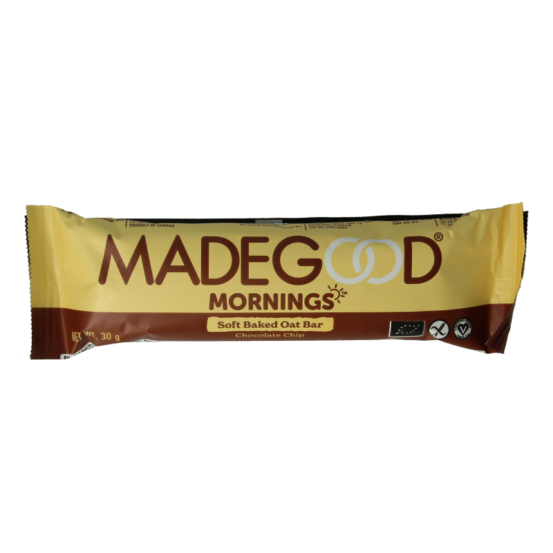 Made Good Morning bar chocolate chip bio 30 gram