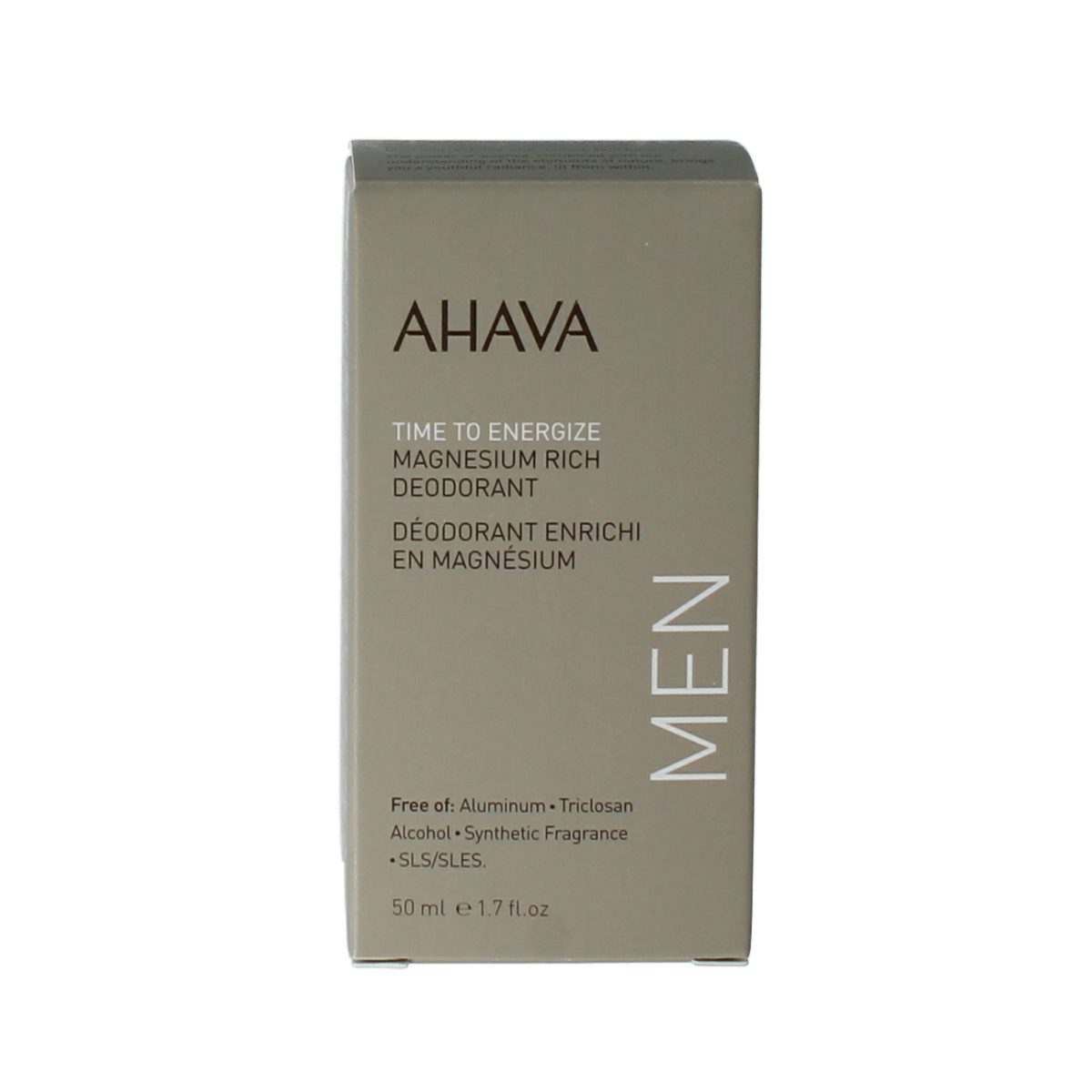 Ahava Men deodorant roll on magnesium rich 50 ml