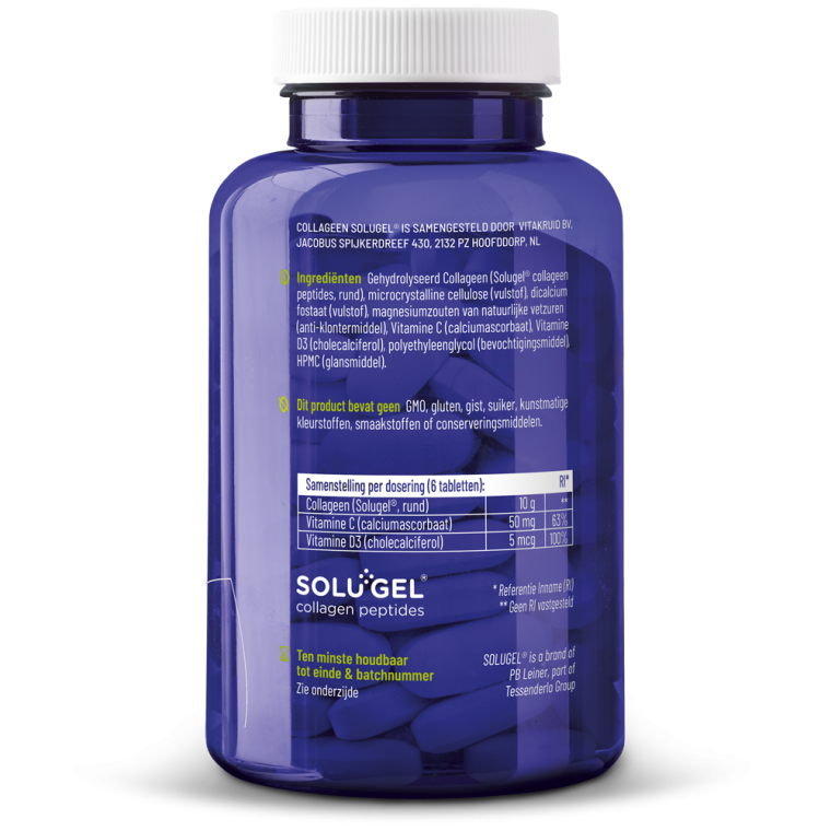 Vitakruid Collageen Solugel 175 tabletten