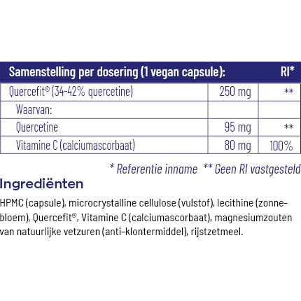 Vitakruid Quercetine 60 vcaps