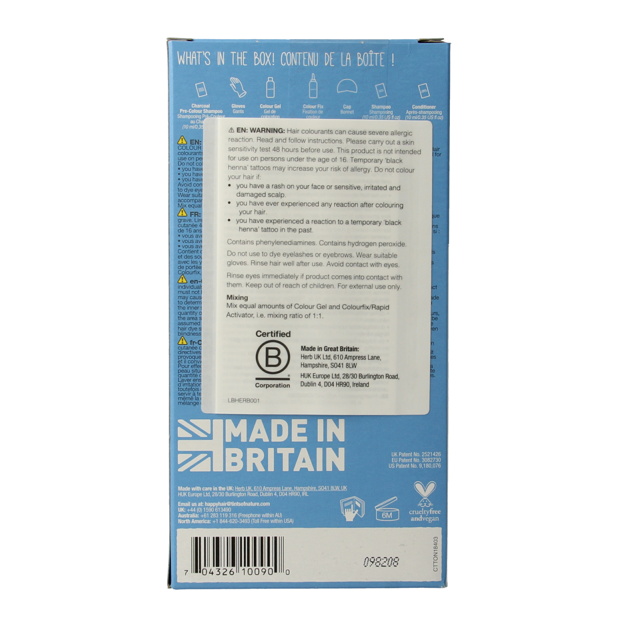 Tints Of Nature 10N platina blond