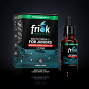 Frisk Omega 3 kind – visolie met DHA & D3 50 ml