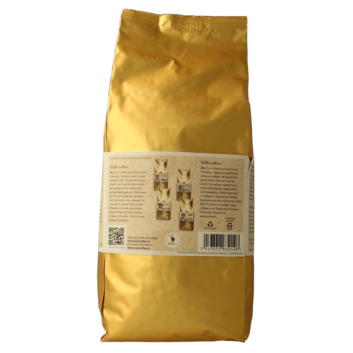 Sun Coffee Santa rosa bonen dark roast 1 kg