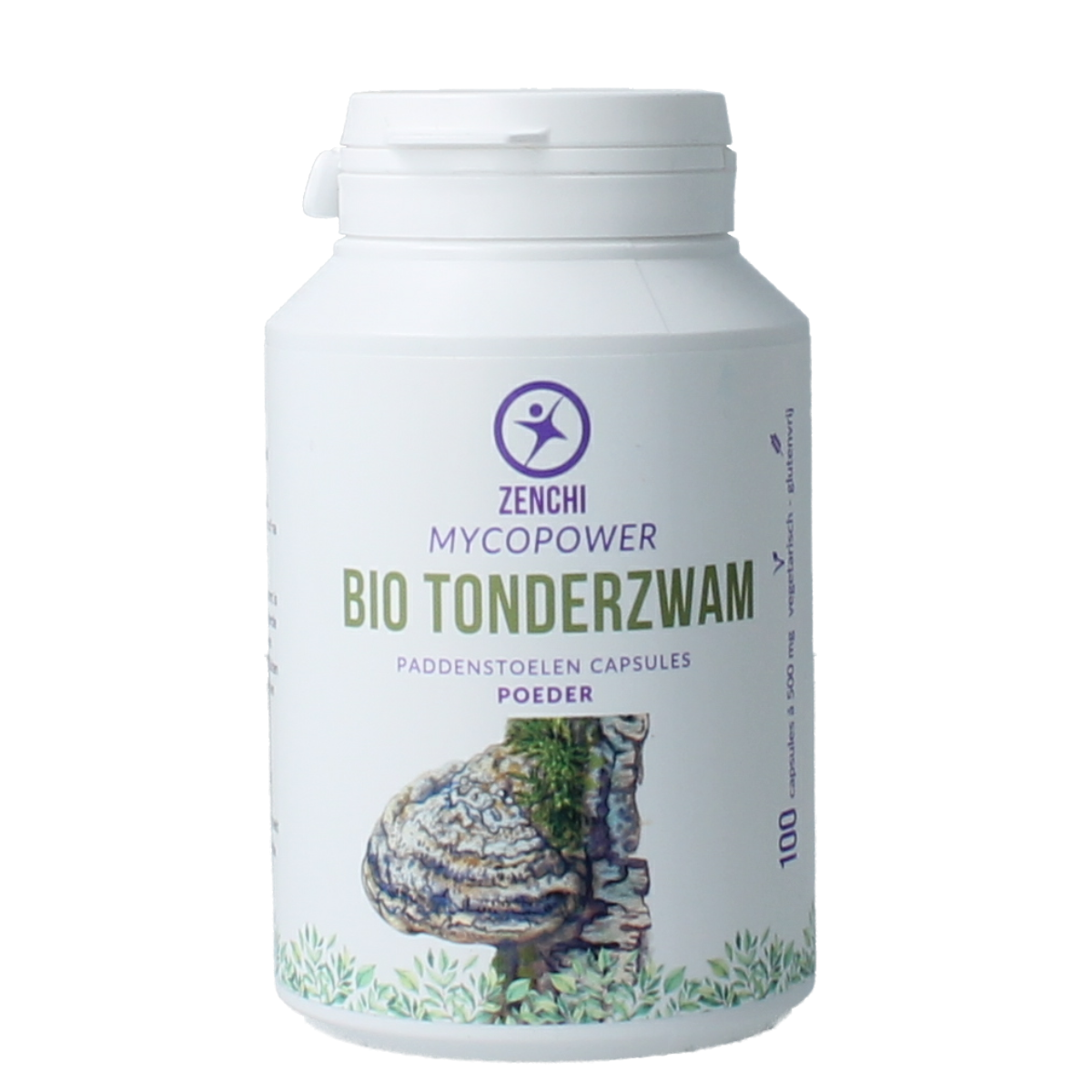 Mycopower Tonderzwam biologisch 100 capsules