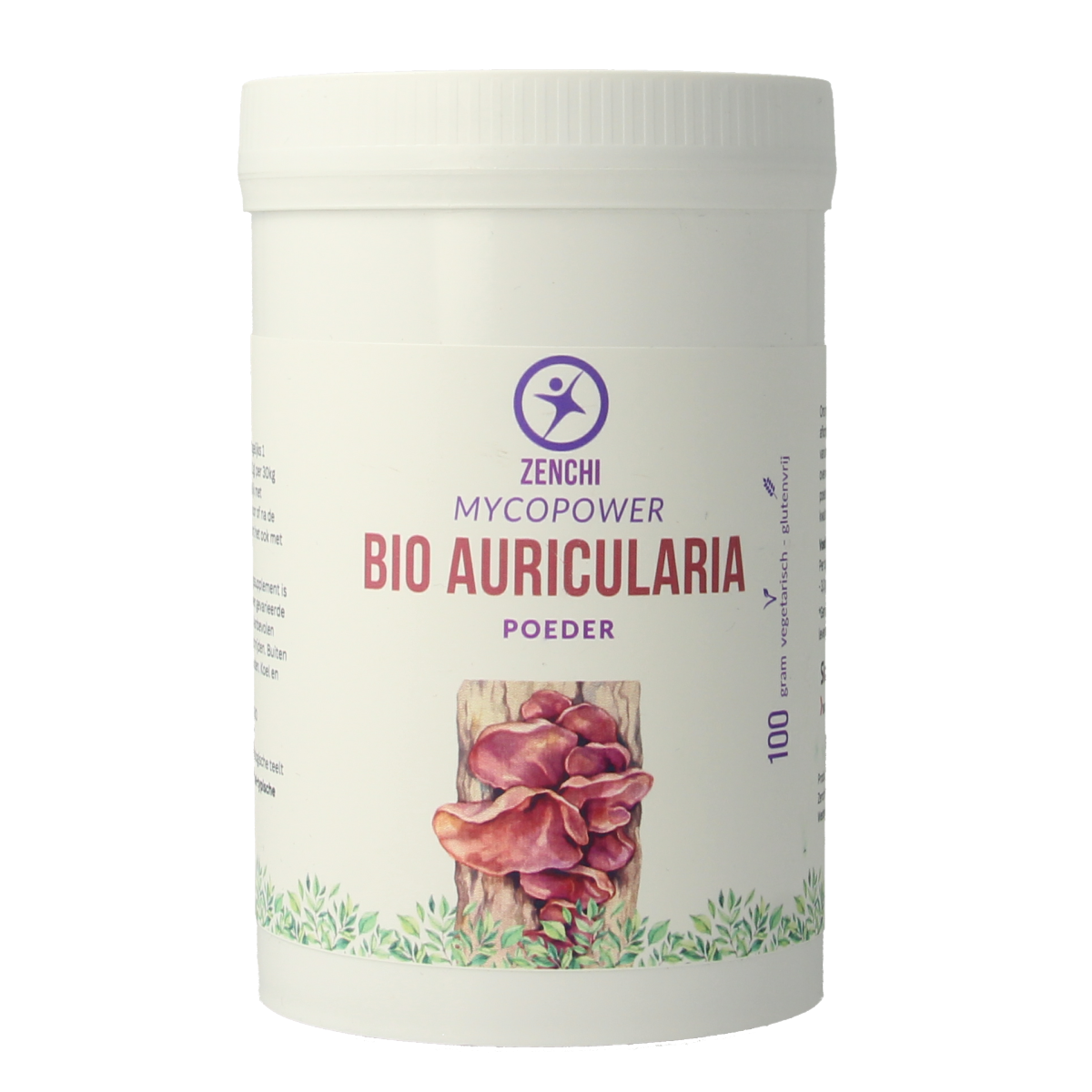 Mycopower Auricularia poeder 100 gram