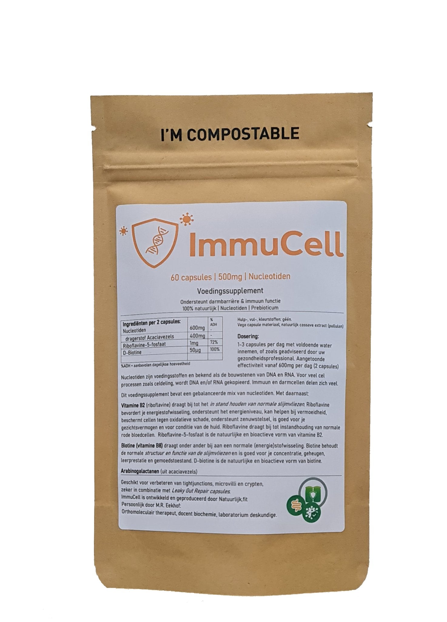 Natuurlijk.fit Immucell 60 vcaps