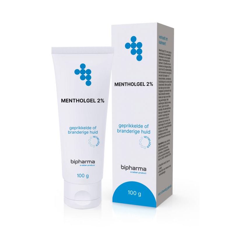 Bipharma Mentholgel 2% 100 gram
