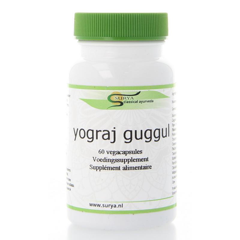 Surya Yograj gugul 60 tabletten