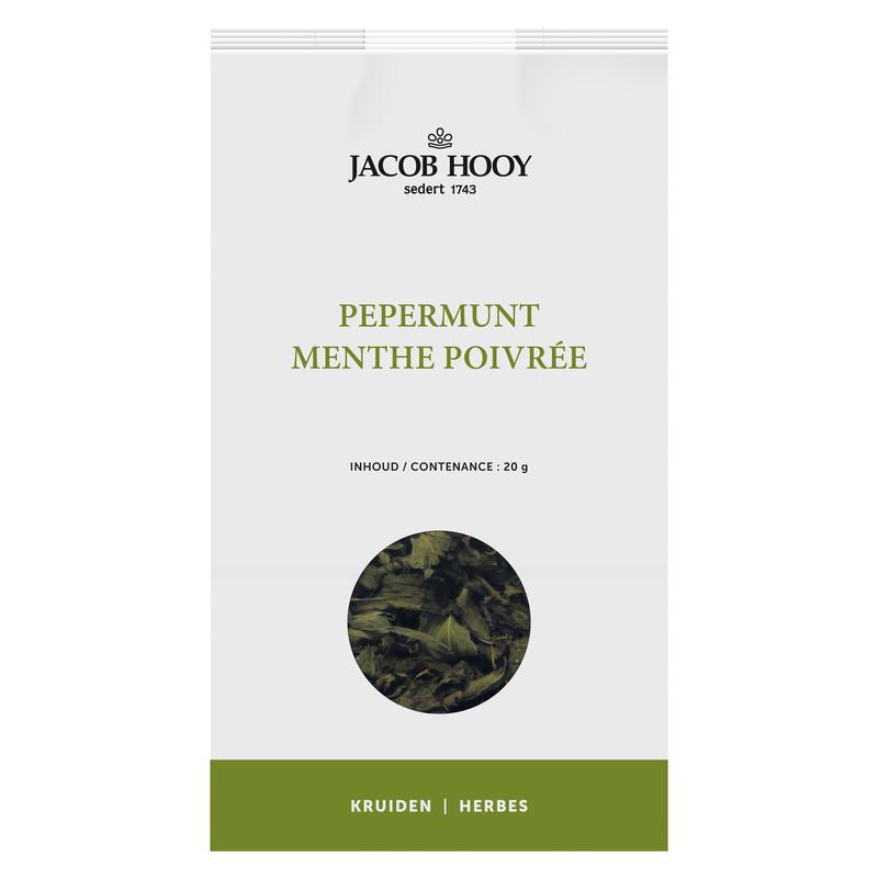 Jacob Hooy Pepermuntblad heel 20 gram