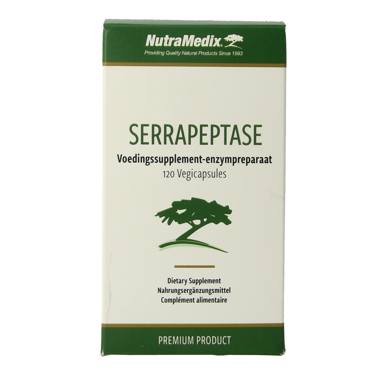 Nutramedix Serrapeptase 500 mg 120 vcaps