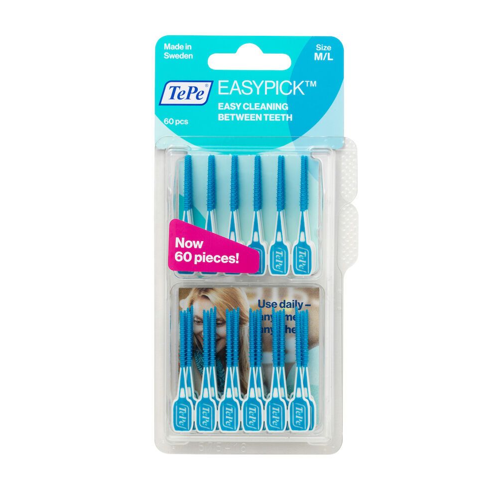 TePe EasyPick Tandenstokers M/L 60 stuks