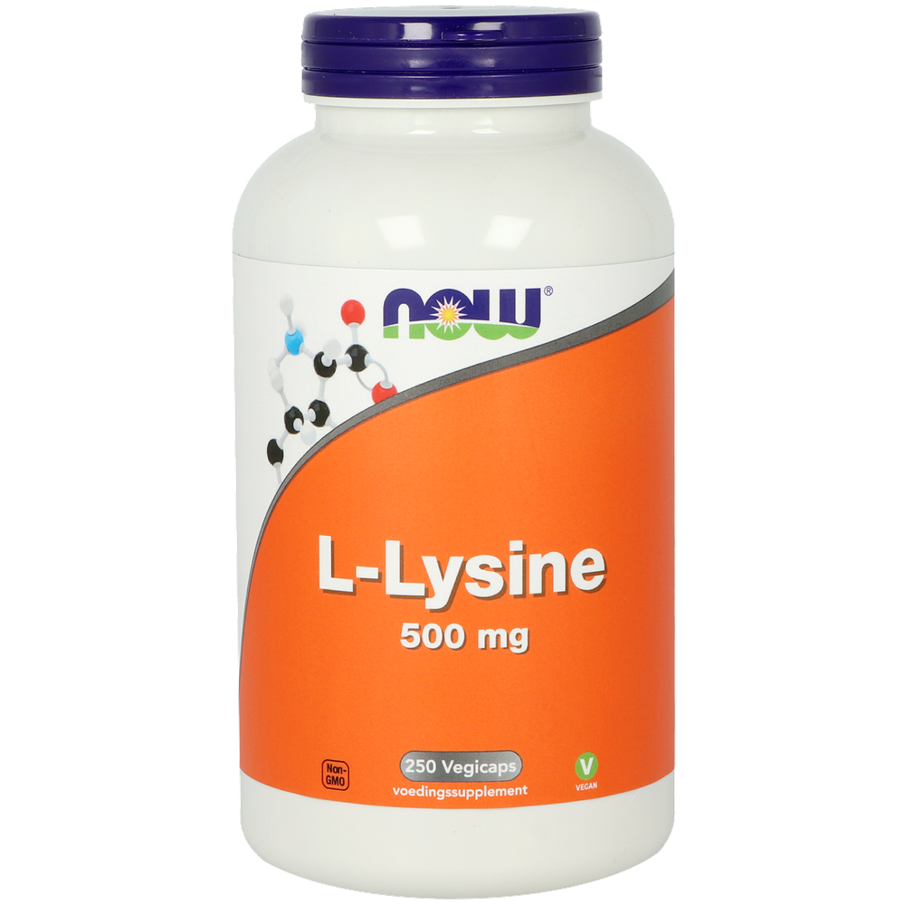 NOW L-Lysine 500 mg 250 vcaps