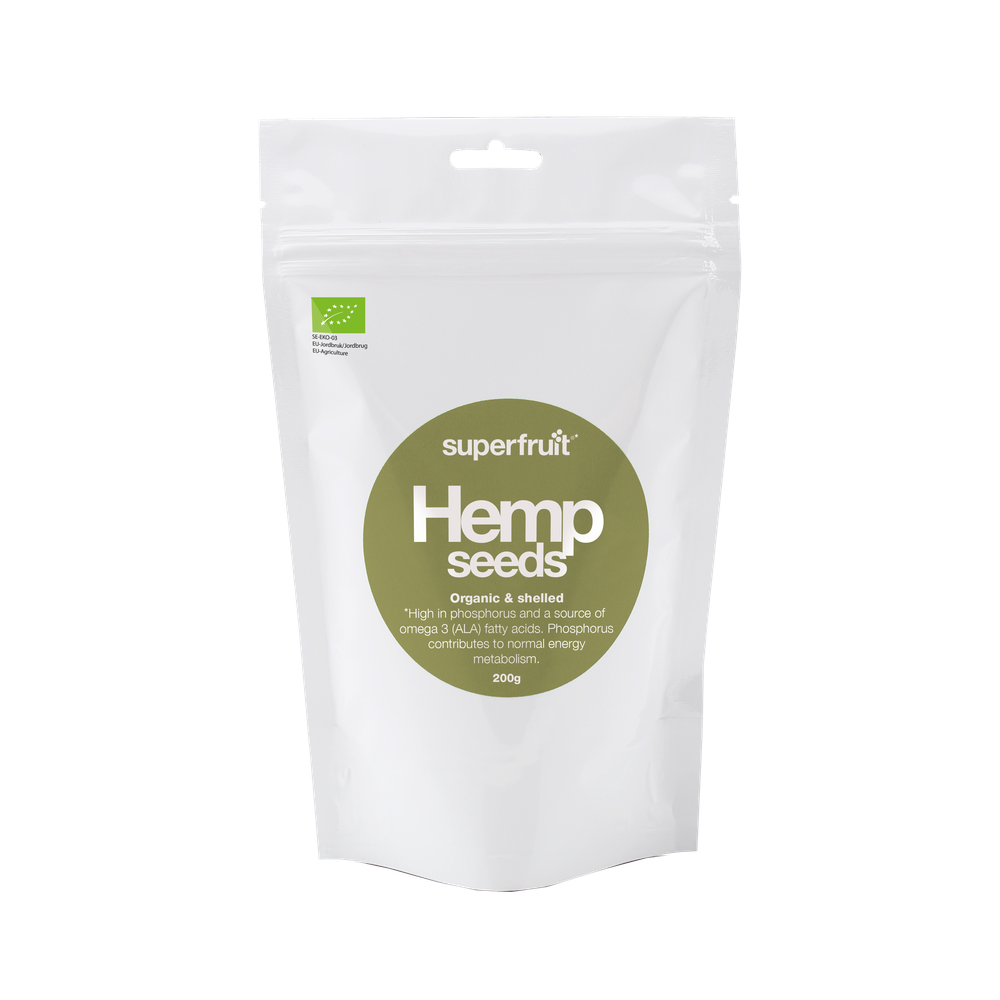 Superfruit Hennep Zaden Biologisch 200 gr