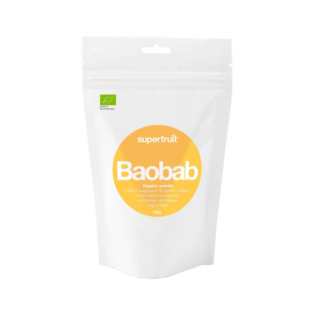 Superfruit Baobab Poeder Biologisch 150 gr