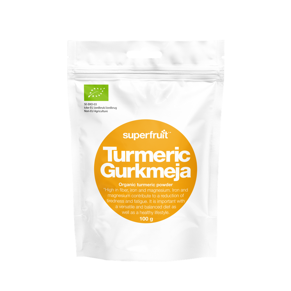 Superfruit Kurkuma/Gurkmeja Poeder Biologisch 100 gr