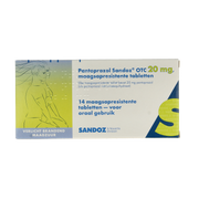 Sandoz Pantoprazol 20 mg 14 tabletten