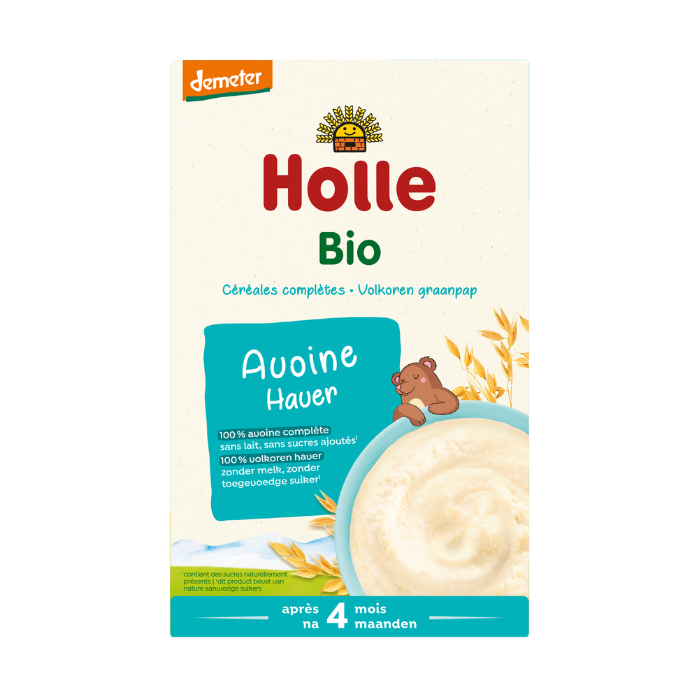Holle Bio Volkoren graanpap haver 250 gr