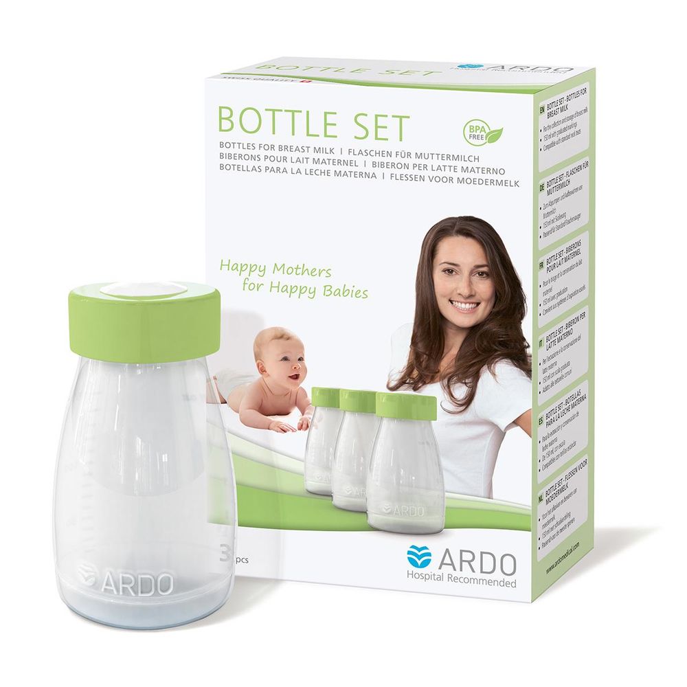 Ardo Medical Bottle Set Bewaarflessen 3 st
