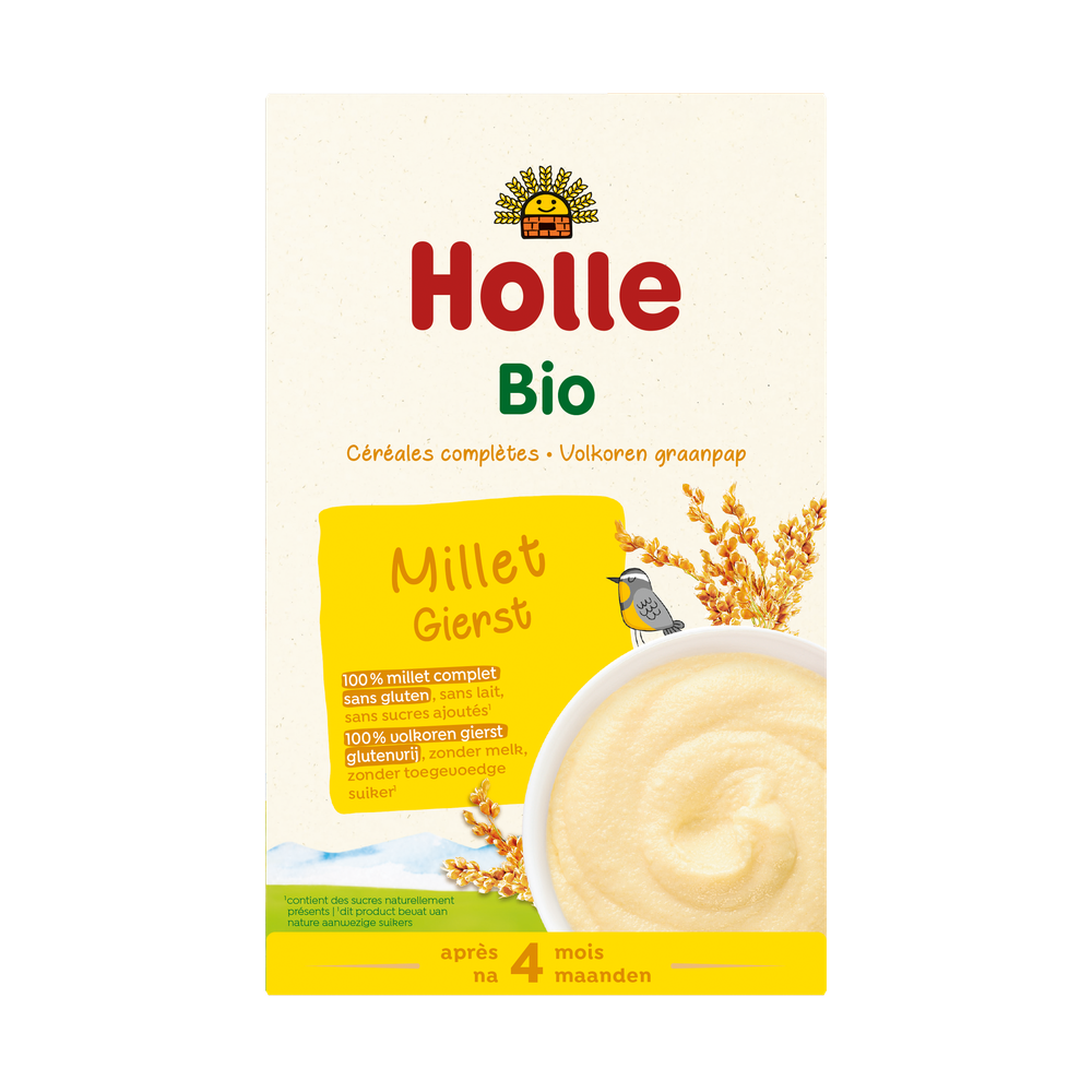 Holle Bio Volkoren graanpap gierst 250 gr