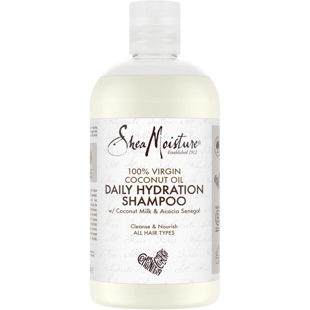 Shea Moisture Shampoo Rehydrate & Soften Daily Hydration 100% Virgin Coconut Oil 384 ml