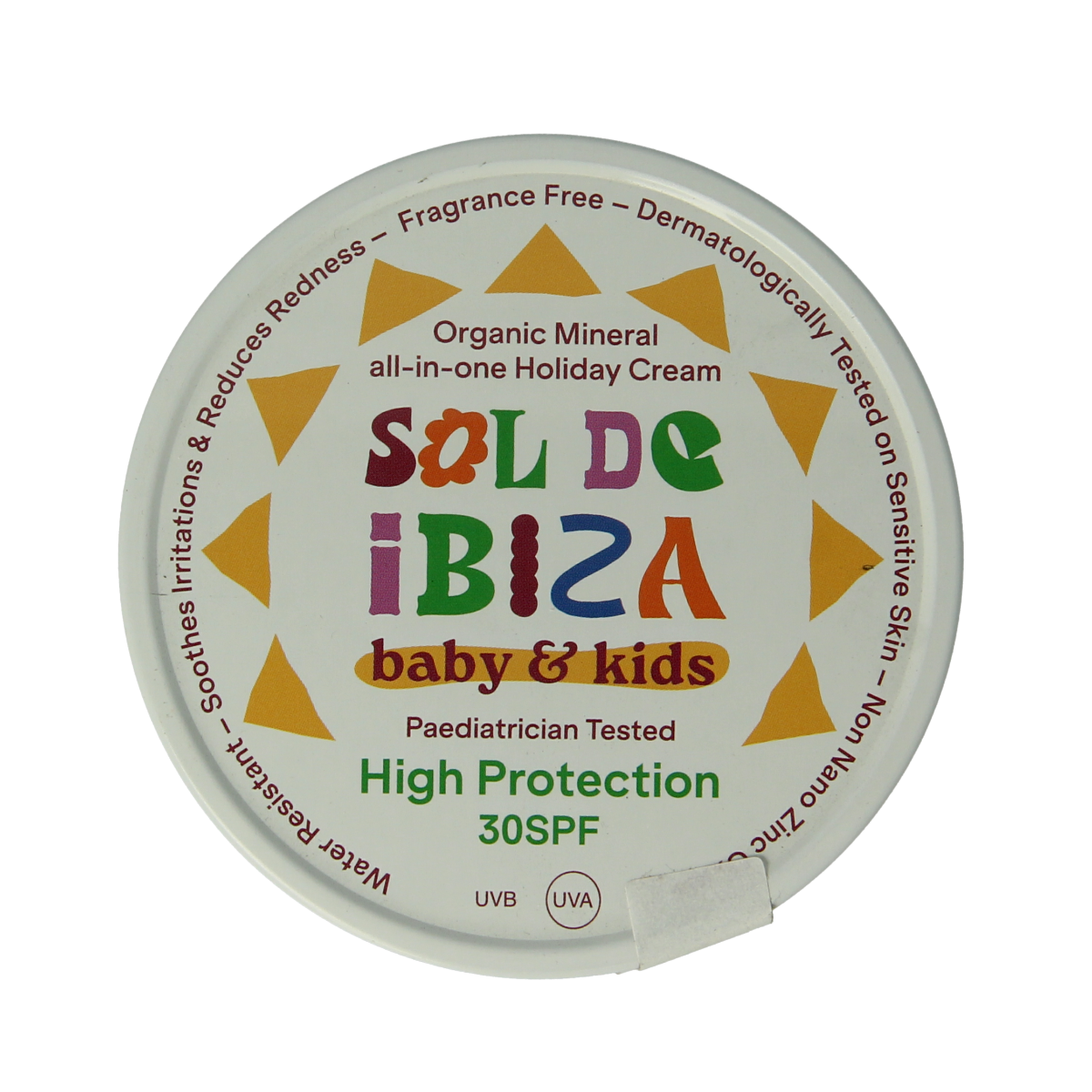 Sol De Ibiza Baby & Kids Alles-in-een Beschermende Crème Spf 30 100 gram