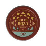Sol de Ibiza Zonnebrandcreme SPF30 mini biologisch 30 gram