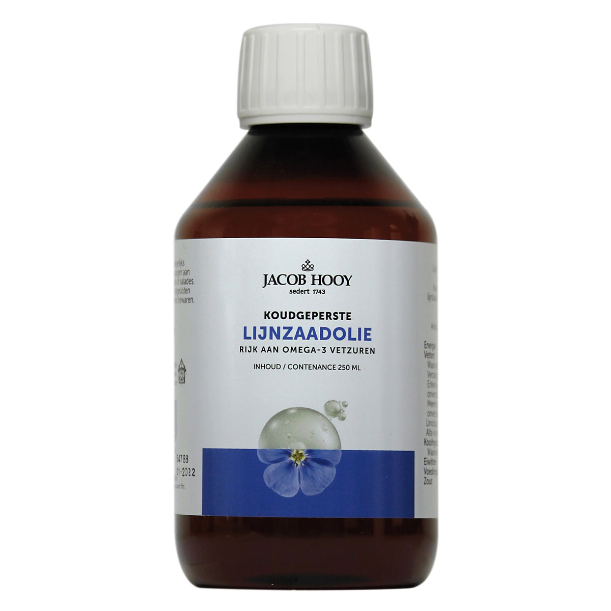 Jacob Hooy Lijnzaad olie 250 ml