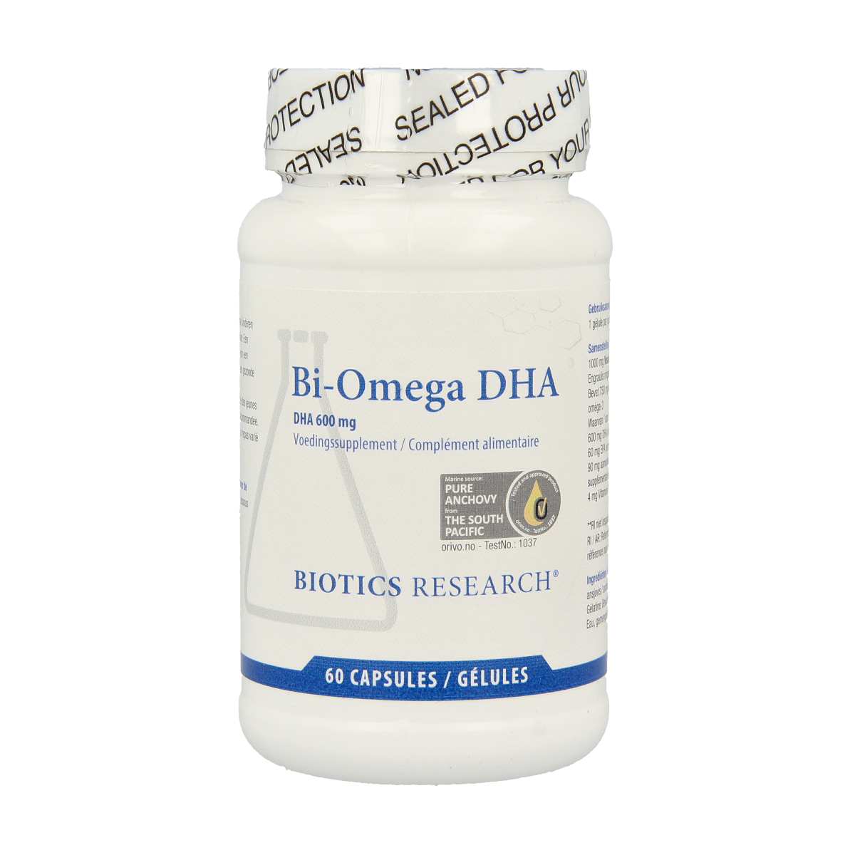 Biotics Bi-omega DHA 60 softgels