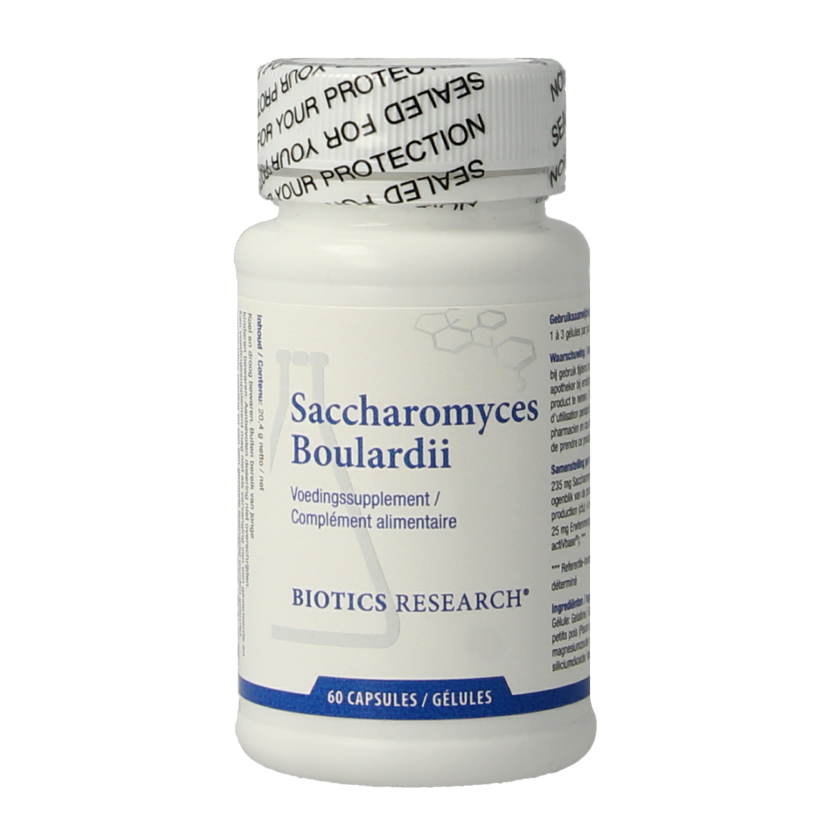 Biotics Saccharomyces Boulardii 60 capsules