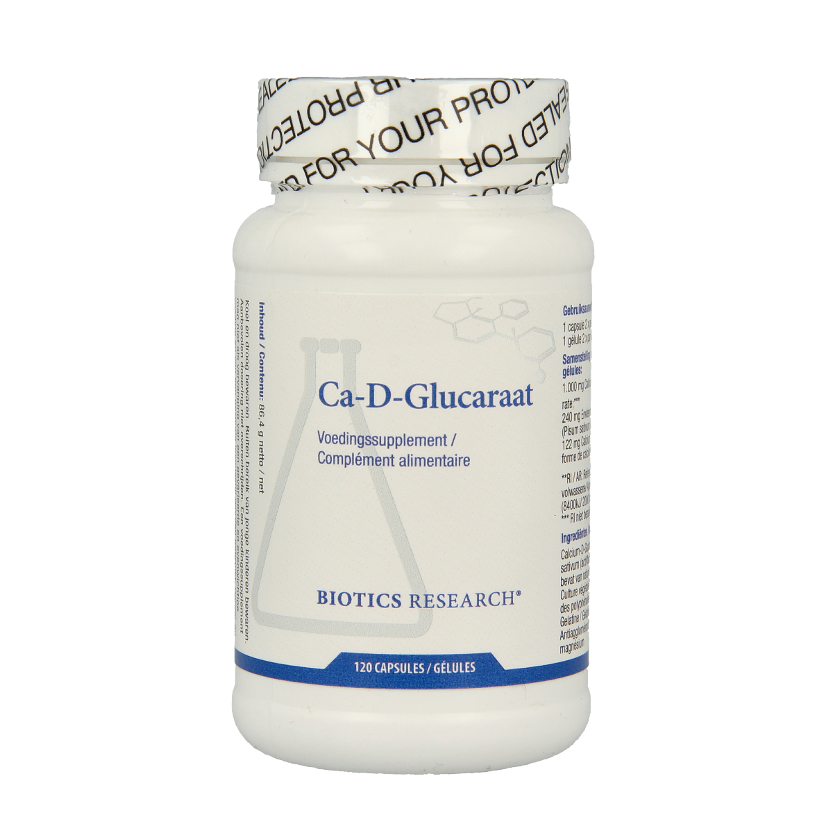 Biotics Calcium-D glucaraat 120 capsules