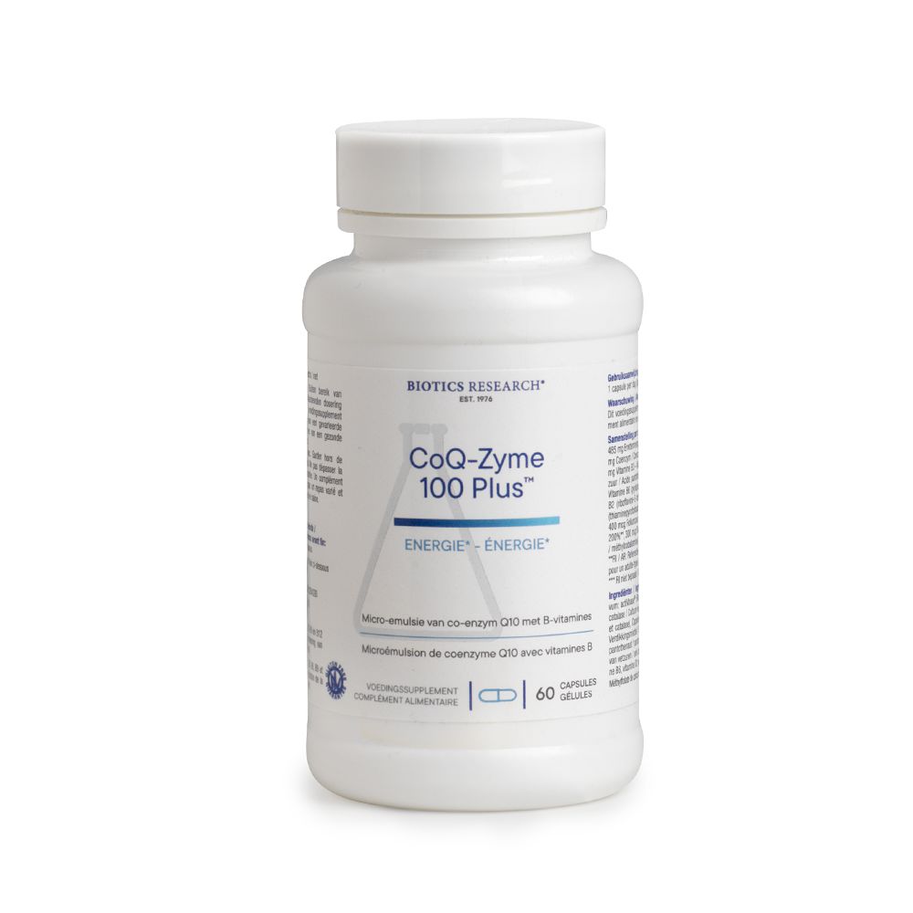 Biotics CoQ-Zyme 100 Plus 100 mg 60 capsules