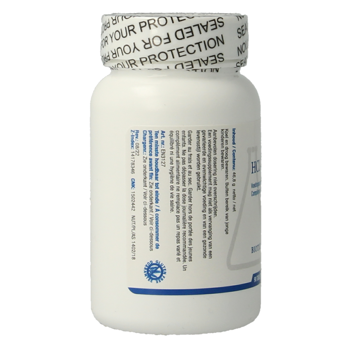 Biotics HCL Plus 90 tabletten