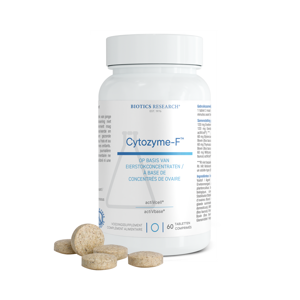 Biotics Cytozyme-F 60 tabletten