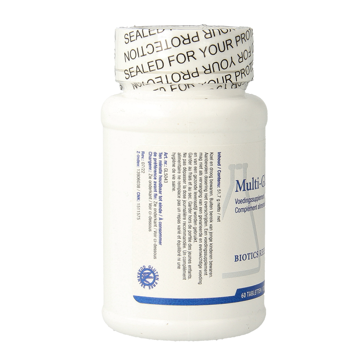 Biotics Multi-Gland 60 tabletten