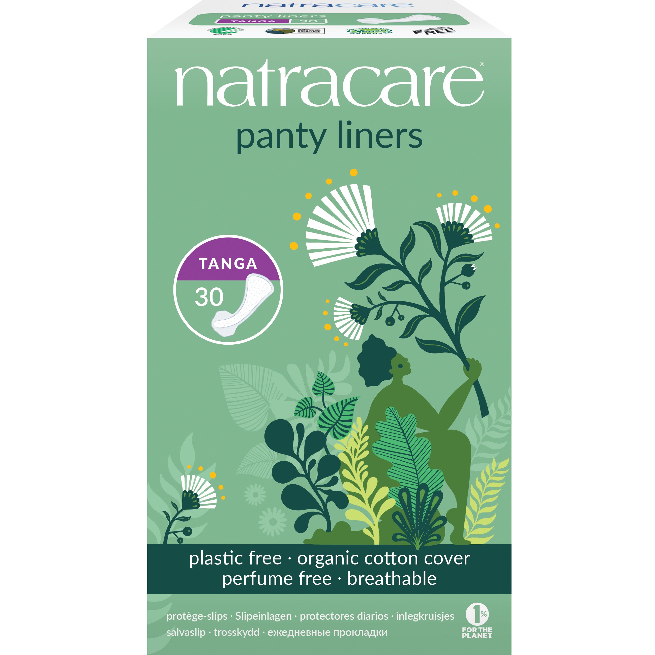 Natracare Inlegkruisjes string 30 stuks (afbeelding 2)