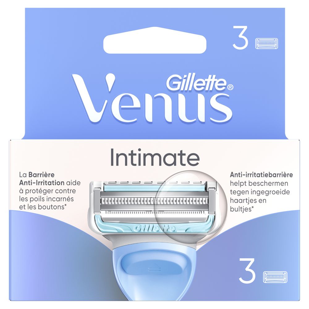 Gillette Venus Intimate Scheermesjes 4 stuks