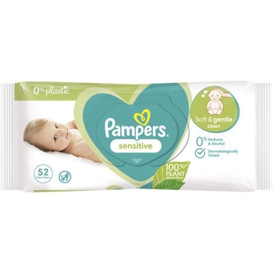 Pampers Sensitive Babydoekjes 52 stuks