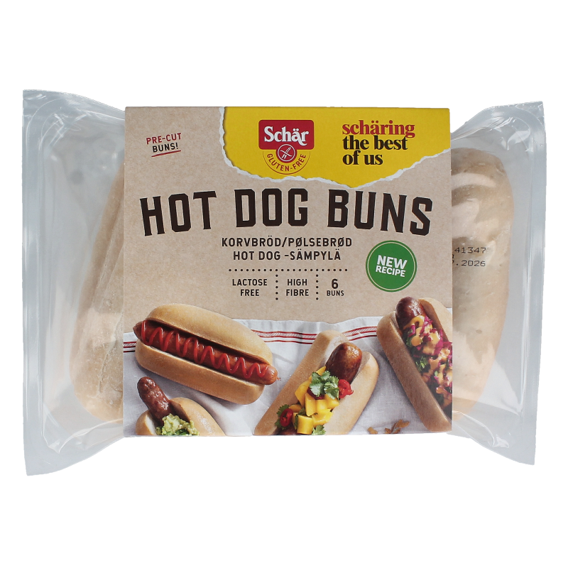 Schar Hotdog broodjes glutenvrij 240 gram