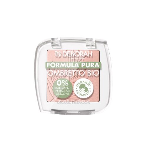 Deborah Milano Formula Pura Eyeshadow Bio 03 Light Rose 5 gr