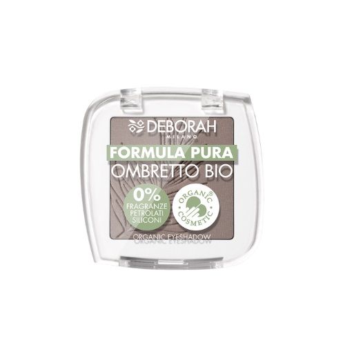 Deborah Milano Formula Pura Eyeshadow Bio 09 Mat Grey Brown 5 gr
