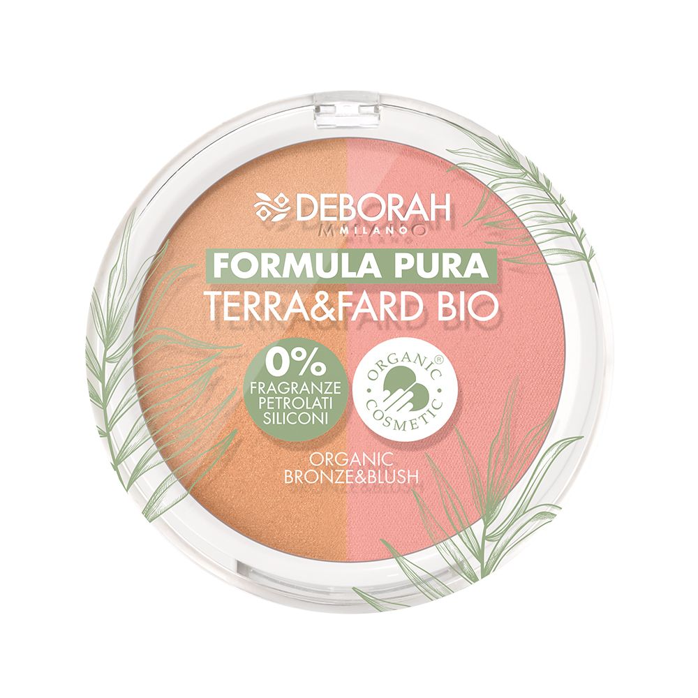 Deborah Milano Formula Pura Bronzer & Blush Bio 01 Light 9 gr