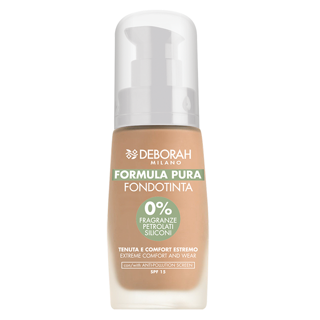 Deborah Milano Formula Pura Foundation 05 Hazelnut 30 ml