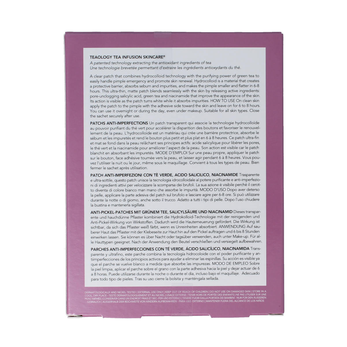 Teaology Tea glow blemish patches 32 stuks