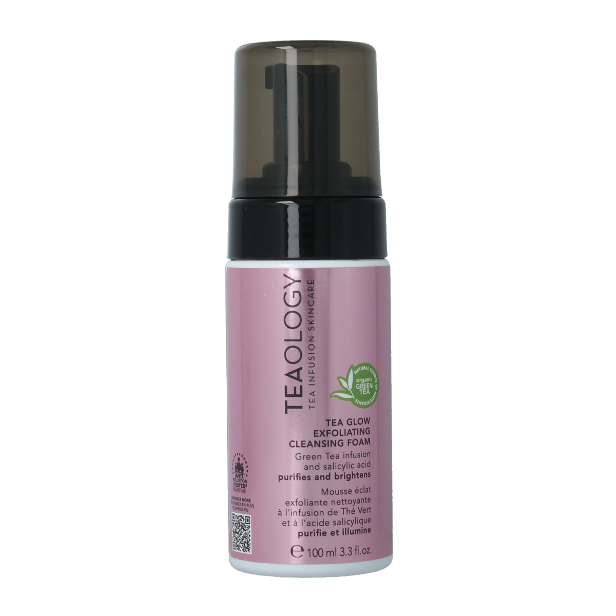 Teaology Tea glow exfoliating cleansing foam 100 ml