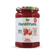 Fiordifrutta Aardbeien en wilde aardbeien jam bio 600 gram