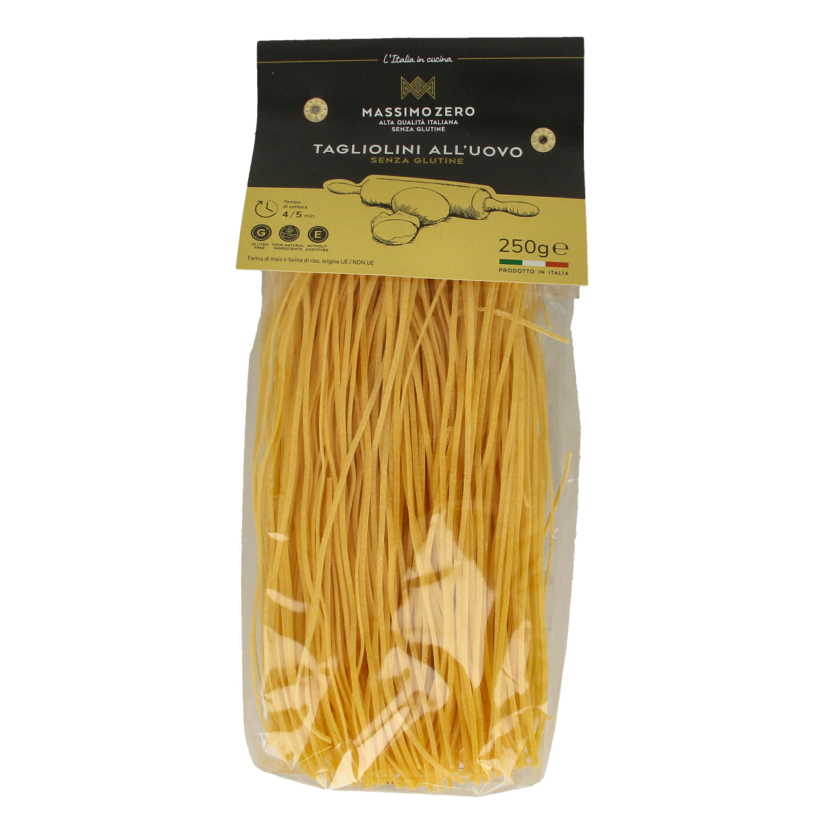 Massimo Zero tagliolini eierpasta 250 gram