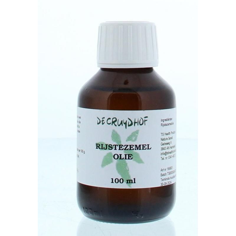 Cruydhof Rijstezemelolie 100 ml