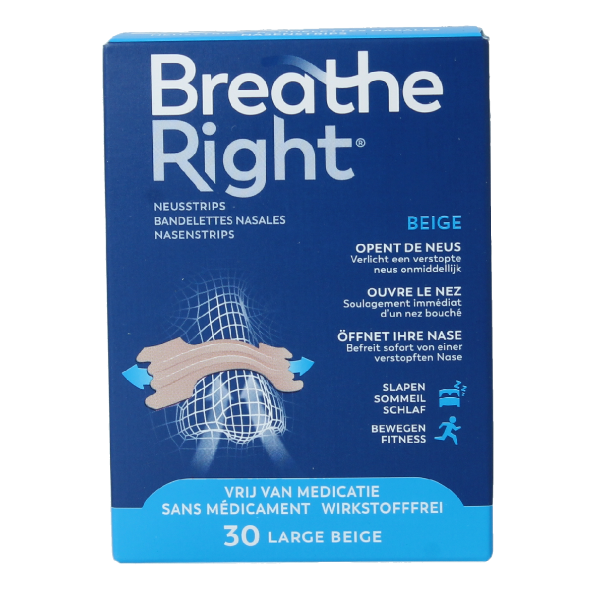 Breathe Right large 30 stuks