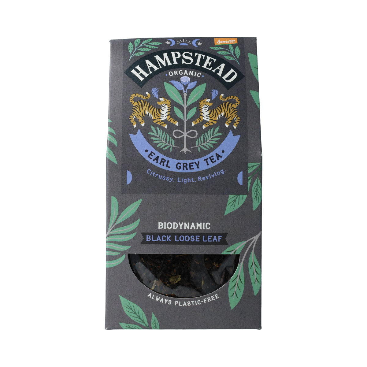 Hampstead Thee earl grey los demeter biologisch 100 gram