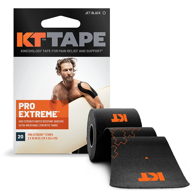 KT Tape Pro extreme precut zwart 20 stuks
